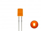 Schönwitz 50857 LED Zylinder 5mm diffus orange / amber 