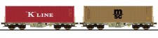 ESU 36606 AAE Containertragwagen-Set 2-tlg Ep.6