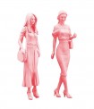 Hasegawa 629107 Hollywood Celebrity, 2 Figuren 