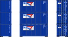 Athearn 27787 CGTU 20’ Container-Set 3-tlg. 