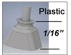 Cal Scale 190727 Loco Cab Ground Light 4pk 