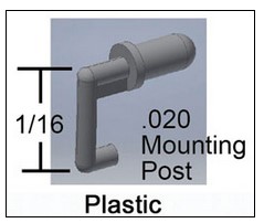 Cal Scale 190731 Loco Door Handles 16/ 