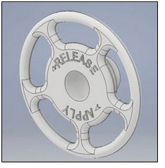 Cal Scale 190735 Loco Brake Whl Kid Bn 2pk 