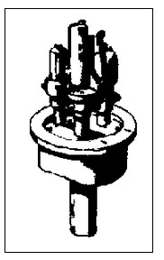 Cal Scale 228 Aux dome set w/fittings 