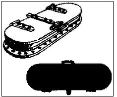 Cal Scale 233 Hatch tender round base 