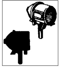 Cal Scale 235 Headlight PRR modern 