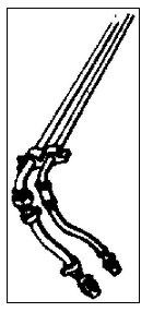 Cal Scale 320 Air & Signal Hose Set 2/ 