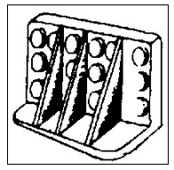 Cal Scale 390 Trail tk bearing plate 2/ 