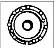 Cal Scale 396 Headlight Pyle sngl    2/ 