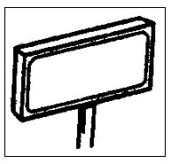 Cal Scale 397 Numberboard 3-Chrctr 2/ 
