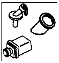 Cal Scale 431 Fuel fills diesel 1-set 