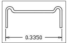Cal Scale 511 Ladder Grab Irons 12/ 