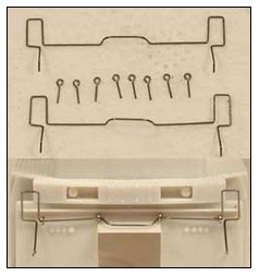 Cal Scale 522 Coupler Lift Bars 2/ 