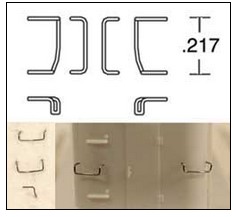 Cal Scale 533 RS Grab Irons End Drop 8/ 
