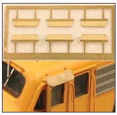 Cal Scale 544 F-Unit Sunshade Brass 6/ 