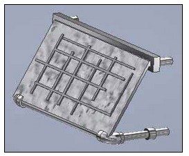 Cal Scale 679 Wndw Shade Cloth Open 2/ 
