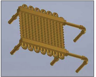 Cal Scale 683 F-Unit Roof Mnt Radiator 