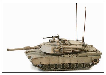 GHQ 58003 M1A2 Abrams Main Btl Tank 