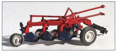 GHQ 60003 "3-Bottom Plow ""Red""" 