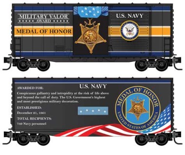 MTL 10100762 U.S. Navy MoH Medaille Güterwagen  