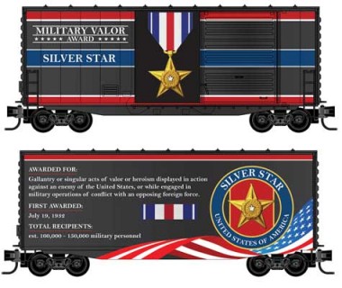 MTL 10100765 U.S Army Silver Star Medaille Güterwagen 