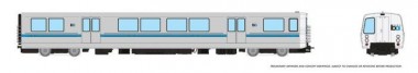 Rapido Trains 204502 BART Triebzug Endwagen C Ep.4 