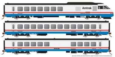 Rapido Trains 25003 Amtrak Triebzug RTL Turboliner Phase 3 