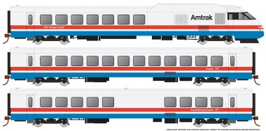 Rapido Trains 25501 Amtrak Triebzug RTL Turboliner Phase 3 