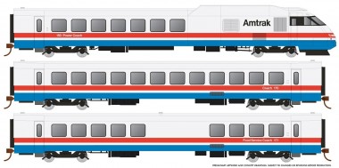 Rapido Trains 25502 Amtrak Triebzug RTL Turboliner Phase 3 