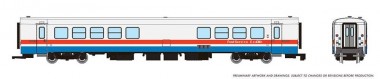 Rapido Trains 525103 Amtrak Ergänzung RTL Turboliner Ph.3 