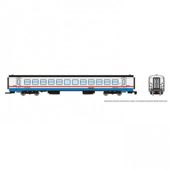 Rapido Trains 525105 Amtrak Ergänzung RTL Turboliner Ph.3 