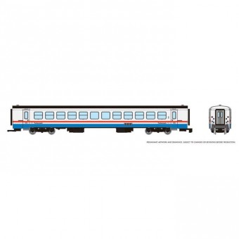 Rapido Trains 525105 Amtrak Ergänzung RTL Turboliner Ph.3 