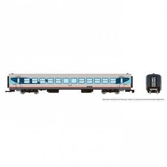 Rapido Trains 525107 Amtrak Ergänzung RTL Turboliner Ph.5 