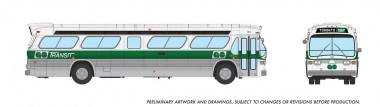 Rapido Trains 753108 New Look Bus (Deluxe) GO Transit #1014 