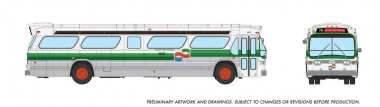 Rapido Trains 753112 New Look Bus (Deluxe) GGT #866 