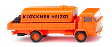 Wiking 080898 Magirus Lkw mit Öltank Klöckner 