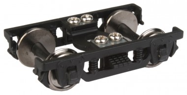 WalthersProto 2124 PS Hvywt 4-Whl Trk Blk 2/ 