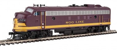 WalthersProto 42521 SOO Line Dieselloks FP7/F7B #2501A/C 