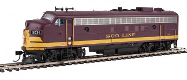WalthersProto 42523 SOO Line Diesellok FP7 #503A 