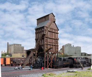 Walthers 2922 Wood Coaling Tower 