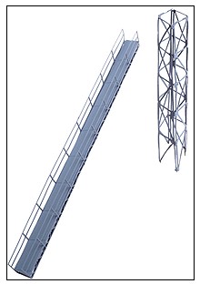 Walthers 2940 Conveyor Brdg & Sprt Twr 