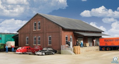 Walthers 2954 Brick Freight House 