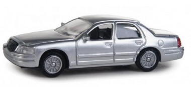Scene Master 12023 Ford Crown Victoria Police silber 