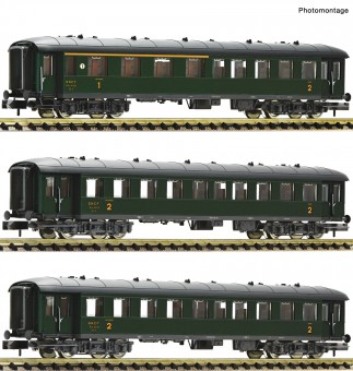 Fleischmann 6260067 SNCF Eilzugwagen Set 3tlg. Ep.3 