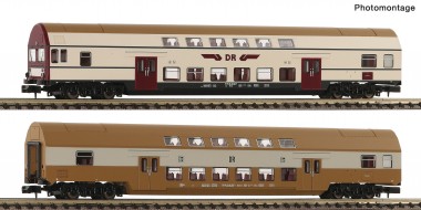 Fleischmann 6260074 DR Doppelstockwagen Set #1 2-tlg. Ep.4 