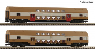 Fleischmann 6260075 DR Doppelstockwagen Set #2 2-tlg. Ep.4 