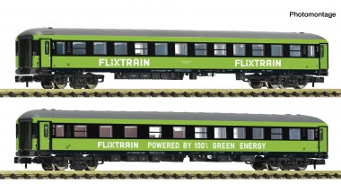 Fleischmann 6260085 Flixtrain Reisezugwagen-Set 2-tlg. Ep.6 