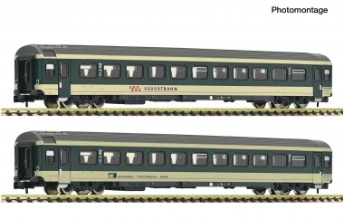 Fleischmann 6260095 SOB/BT Reisezugwagen-Set 2-tlg. Ep.4/5 