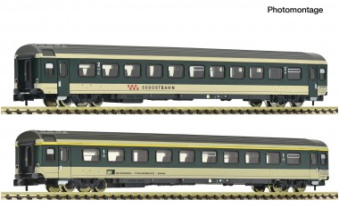 Fleischmann 6260096 SOB/BT Reisezugwagen-Set 2-tlg. Ep.4/5 