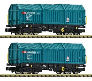 Fleischmann 6660037 SBB Teleskophaubenwagen-Set 2-tlg. Ep.5 